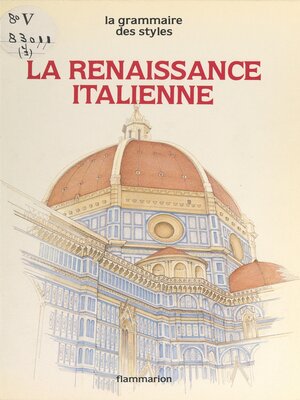 cover image of La Renaissance italienne